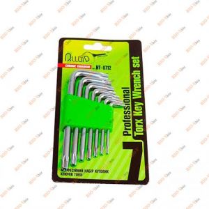 Набір Г-образних ключів зірочки 7 од Alloid - НТ-0712