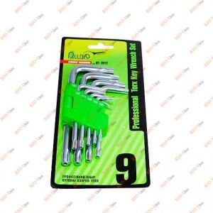 Набір Г-образних ключів зірочки 9 од Alloid - НТ-0912