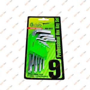 Набор Г-образных шестигранников 9 ед Alloid - НШ-0912