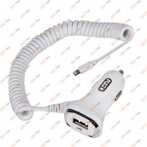 Автомобильное зарядное устройство 1 USB 2400mA+Iphone W Pulso - C-2407W