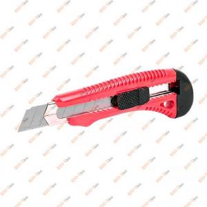 Нож канцелярский пластмассовый усиленный Intertool - HT-0501