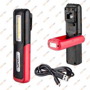Переносная лампа 3W/COB+3W XPE/АКБ1200mAh/магнит/инд. заряда VOIN - VL-99