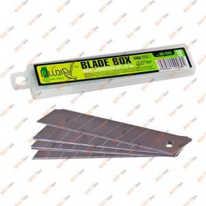 Леза канцелярський ніж 18 мм (упаковка 10 шт) Alloid - НП-1805