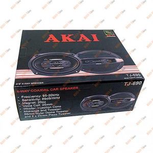 Колонки Овалы AKAI четырехполосные TJ-690 - TJ-690
