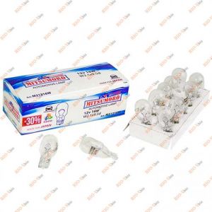 Лампа б/ц  W16W 12V W2,1x9,5d средняя 1 конт Mitsumoro - M21216W