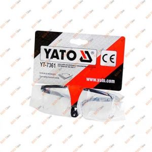 Очки защитные открытые прозрачное стекло Yato - YT-7361