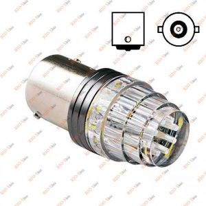 Лампа одноконтактная LED P21W 12V 9SMD-2835 7W PULSO - LP-706656