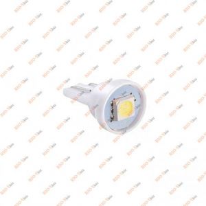 Лампа б/ц LED Т10 12V 1SMD-5050 0.5W белая PULSO - LP-121266