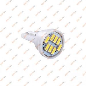 Лампа б/ц LED Т10 12V 8SMD-3014 1.5W 48lm белая PULSO - LP-124861