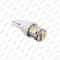 Фотография Лампа б/ц LED Т10 12V 5SMD-2835 1.1W 50lm белая PULSO