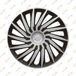 Автомобильные колпаки Argo 13R Kendo Silver Black 4шт - Argo-13R-Kendo