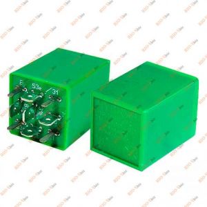 Реле двірників Ланос 9-конт зелений - 96596863