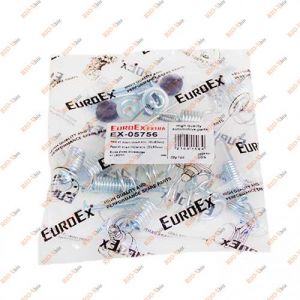 Ремкомплект тормозных колодок задних Логан d 180 мм Exrta - EX-05756