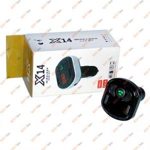 Модулятор X 14 блютуз+зарядка 2.1А - X14