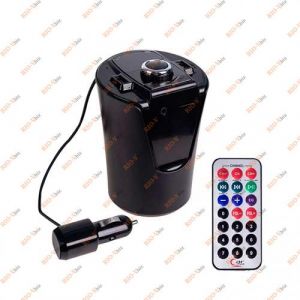 Модулятор B 16 блютуз+зарядка 2.1А в подстаканник - В16