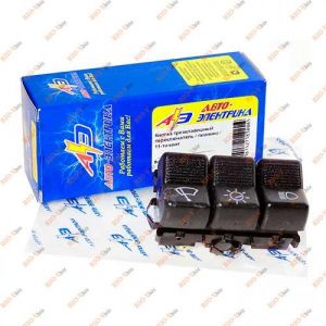 Кнопка 2101 у блоці 3 шт Авто-Електрика - 16152-АЭ