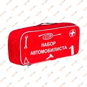 Сумка набор автомобилиста 46х20х14 см 1 отделение (красная) Vitol - ST-02