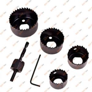 Набір по дереву з корончастими фрезами 6 предм Alloid - HS-3254