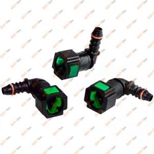 Засувка паливної трубки 2110 1 вихід куточок Сизрань - 11180110441010