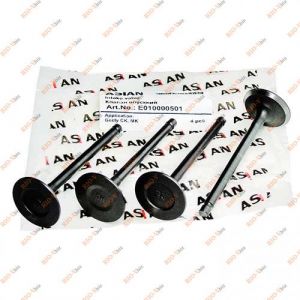 Клапан Джили СК, МК впускной (к-т 4 шт) Asian - E010000501