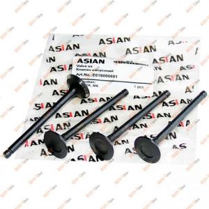 Клапан Джили СК, МК выпускной (к-т 4 шт) Asian - E010000601