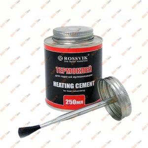 Термоклей 250 мл (банка с кистью) Rossvik - TG.025.K.2