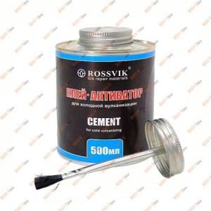 Клей-активатор 500мл (банка з пензлем) (K05K2) Rossvik - K05K2