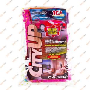 Салфетка для мойки 30х30 (уп 10 шт) CityUp - СА-120