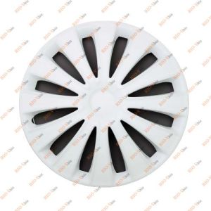 Білі автомобільні кришки STAR 14R GMK 2шт - S14024