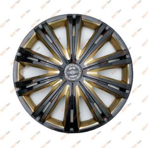 Автомобильные колпаки STAR 14R Гига Super Black GOLD 2шт - S14092