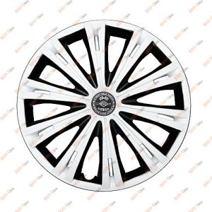 Автомобильные колпаки STAR 13R Гига белый Super Black 2шт - S13095