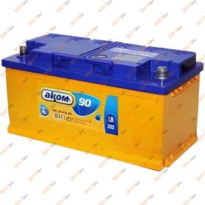 Аккумулятор 90 А/ч 870 А (плюс справа) АКОМ - АКОМ_6СТ-90А3(0)