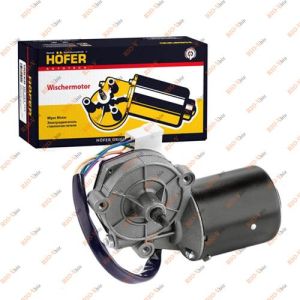 Моторедуктор стеклоочистителя передний 12 мм (мотор дворников) 2108, 2109, 21099, 2113, 2114, 2115, 2141 HOFER - HF744122