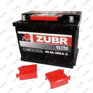 Аккумулятор 60 А/ч евро 600 А (плюс справа) ZUBR Ultra - ZU600