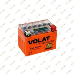 Аккумулятор Мото 4А/ч 12В пуск 50А (плюс справа) MF VOLAT - YTX4L-BS(FM)