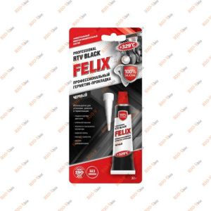 Прокладка герметик чорна силіконова 32 г Фелікс - 411040062