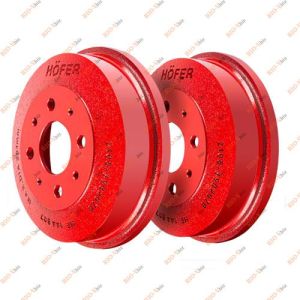 Задній гальмівний залізний барабан 2108, 2109, 2110, 2111, 2112, 2113, 2114, 2115, Priora, Kalina (комплект з 2) HOFER - HF144807