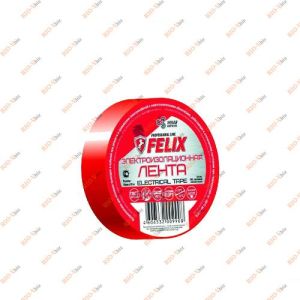 Изолента 19 мм х 10 м красная FELIX - 410040171