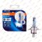 Фотография Лампа Н4 12V Р43 60/55W (компл. 2 шт) +100% COOL BLUE INTENSE Osram