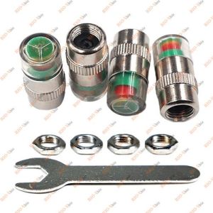 Колпачок-манометр  (компл. 4 шт) с датчиком давления в шинах КНР - 36PSL