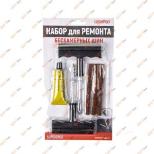 Шнурок для ремонта шин с иглой (ремкомплект 6 предметов) SKYWAY - S07502002
