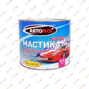 Мастика каучуковая КОРД антикоррозионная 2.2 л АвтоNOL - АвтоNOL-2.2