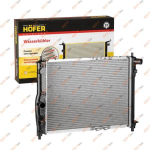 Радиатор охлаждения алюминиевый без кондиционера Ланос HOFER - HF708482