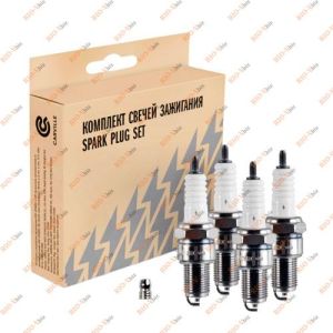 Свеча зажигания 2101 (0,7мм, с резистором) (к-т 4 шт) СтартВОЛЬТ - VSP_0002