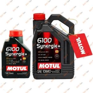 Масло MOTUL 10W-40 4л Synergie+ Technosynthese 6100 - 101491