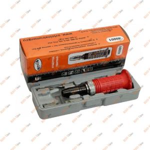 Отвертка ударная + биты 6 шт 40001 АвтоDело - 40001