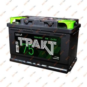 Акумулятор 75 А/год Євро 730 А (плюс лівий) AKOM PATH - 2L305751AB130