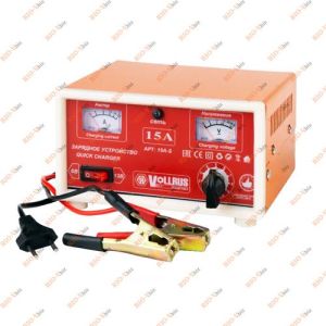Зарядний пристрій 12V 15 A-S VOLLRUS - VLR15AS