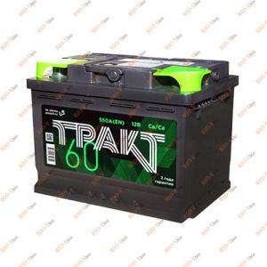 Акумулятор 60 А/год 550 А євро (плюс правий) AKOM PATH - 2L205601AB130