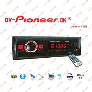 Автомагнитола 268 MP3 FM USB Блютуз PIONEER - DEH-MP268
